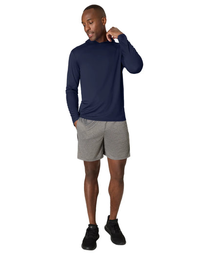 Hanes Cool DRI Men’s Hooded T-Shirt, 3-Pack, Moisture-Wicking