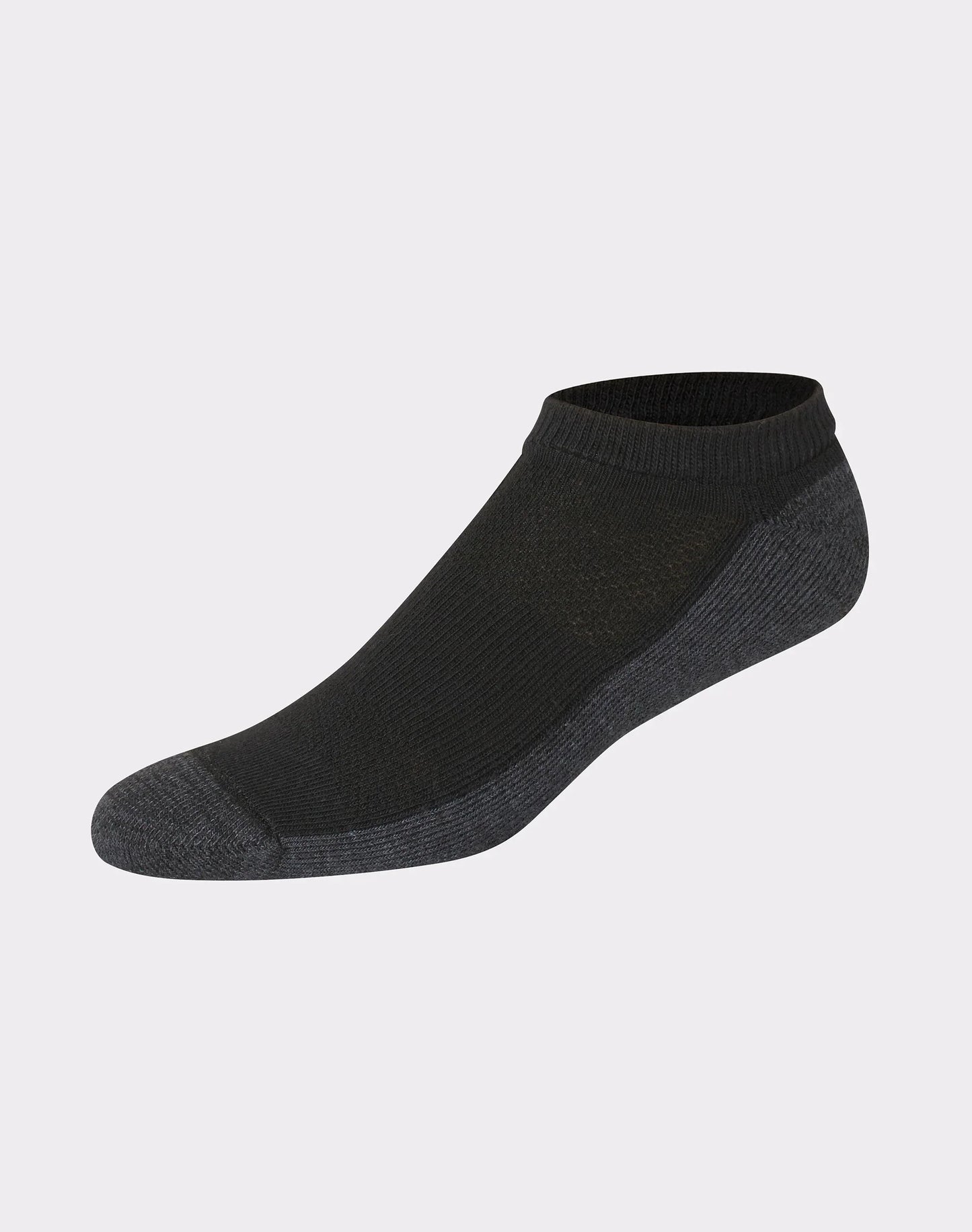 Hanes Men's Cushioned No Show Socks, X-Temp, 12-Pairs
