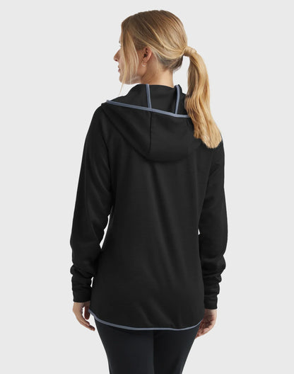 Hanes Sport Women's Full-Zip Fleece Hoodie