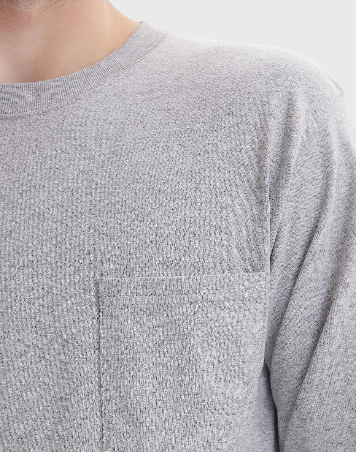 Hanes Authentic Men's Long Sleeve Pocket T-Shirt
