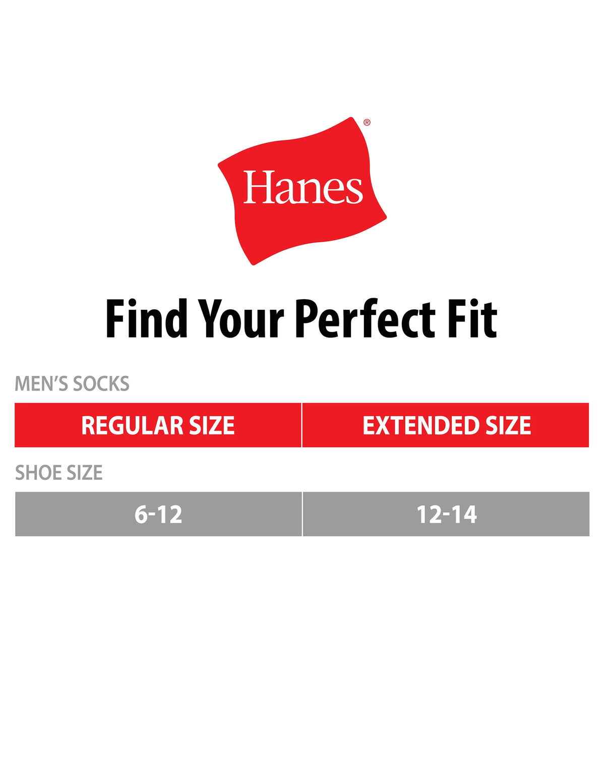 Hanes Double Tough Men's Low Cut Socks, Max Cushion, Shoe Sizes 6-12, 6-Pairs