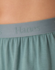 Hanes Originals Women's SuperSoft Comfywear Sleep Shorts, 3.25"