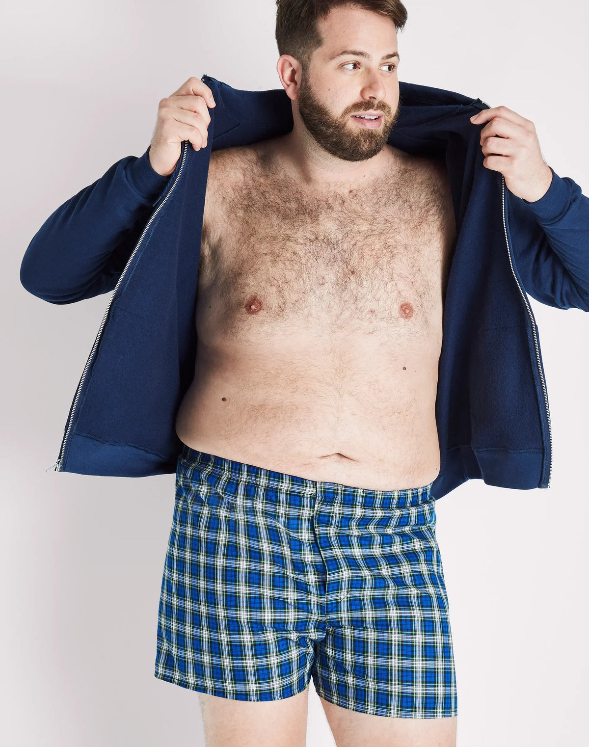 Hanes Ultimate Big Men&rsquo;s Woven Boxer Underwear, Tartan Prints, 4-Pack, (Big &amp; Tall Sizes)