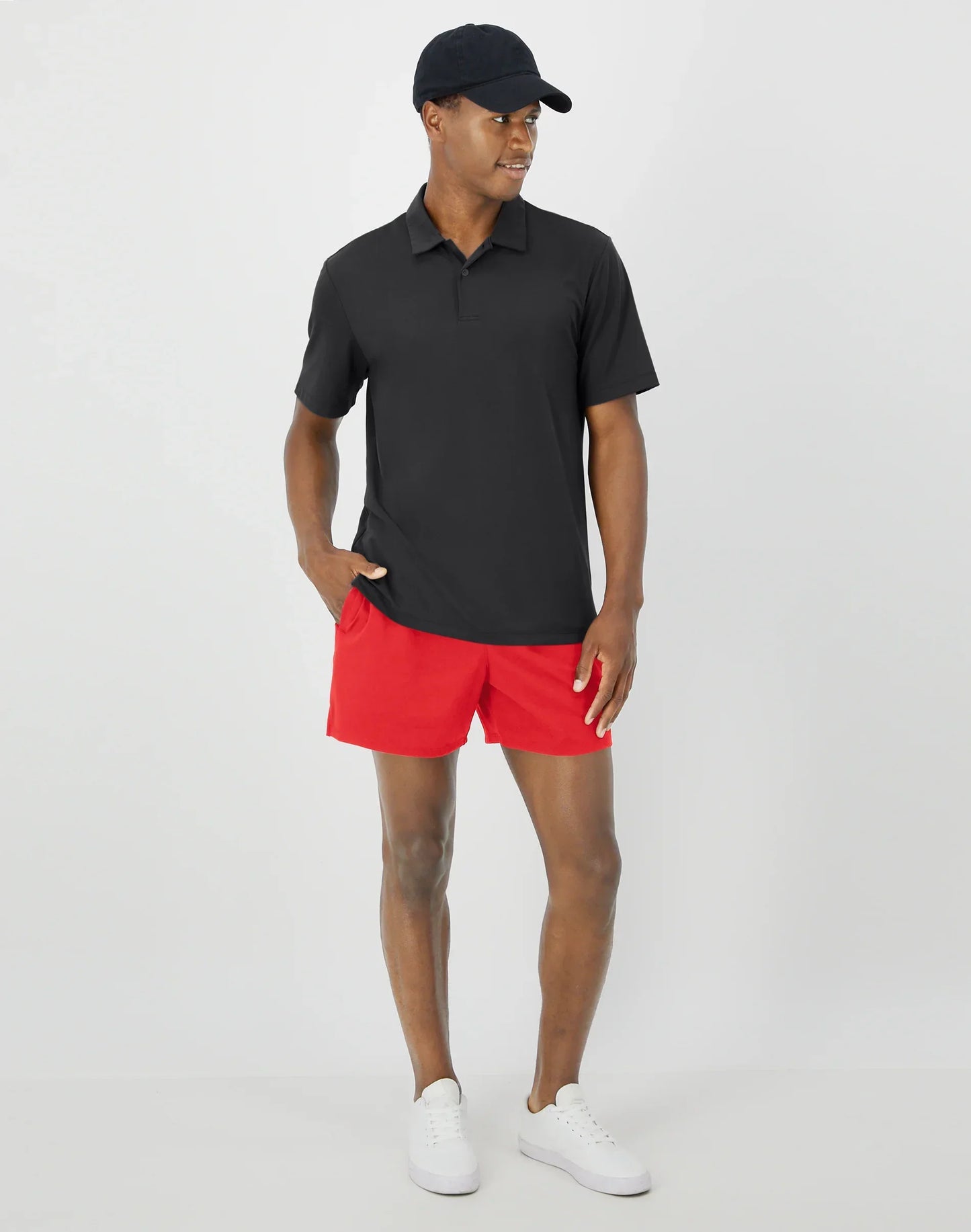 Hanes Moves Men's Performance Shorts, 6&rdquo;