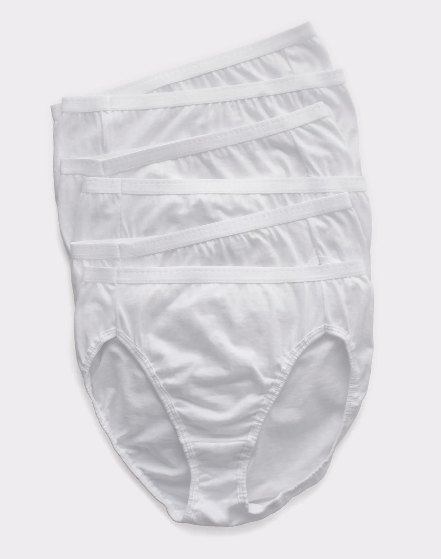 Hanes Ultimate Women's Breathable Hi-Cut Underwear, 6-Pack