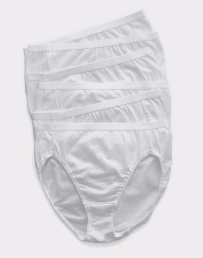 Hanes Ultimate Women's Breathable Hi-Cut Underwear, 6-Pack