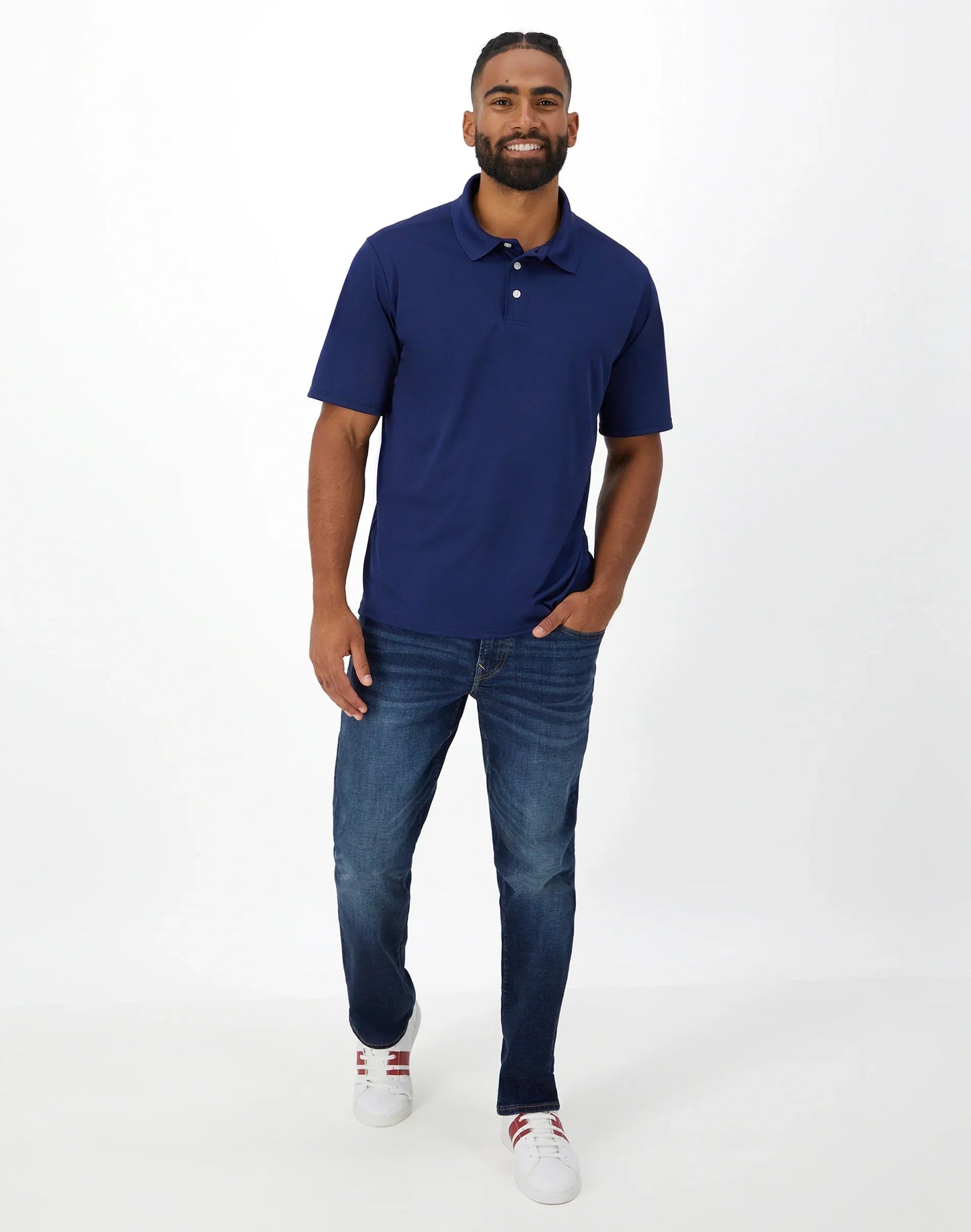 Hanes Sport Cool DRI Men&rsquo;s Performance Polo