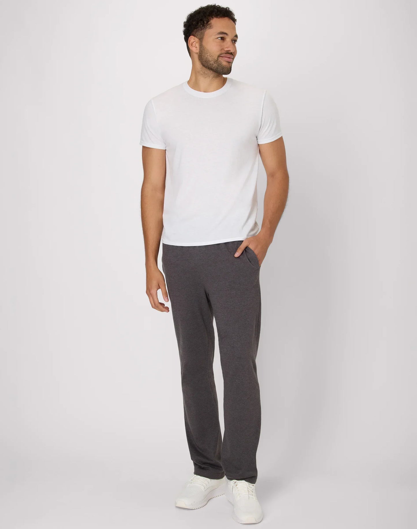 Hanes Men's Pants, Cotton Knit Jersey
