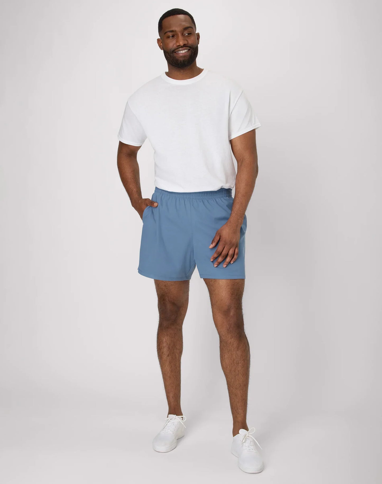 Hanes Moves Men's Performance Shorts, 6&rdquo;