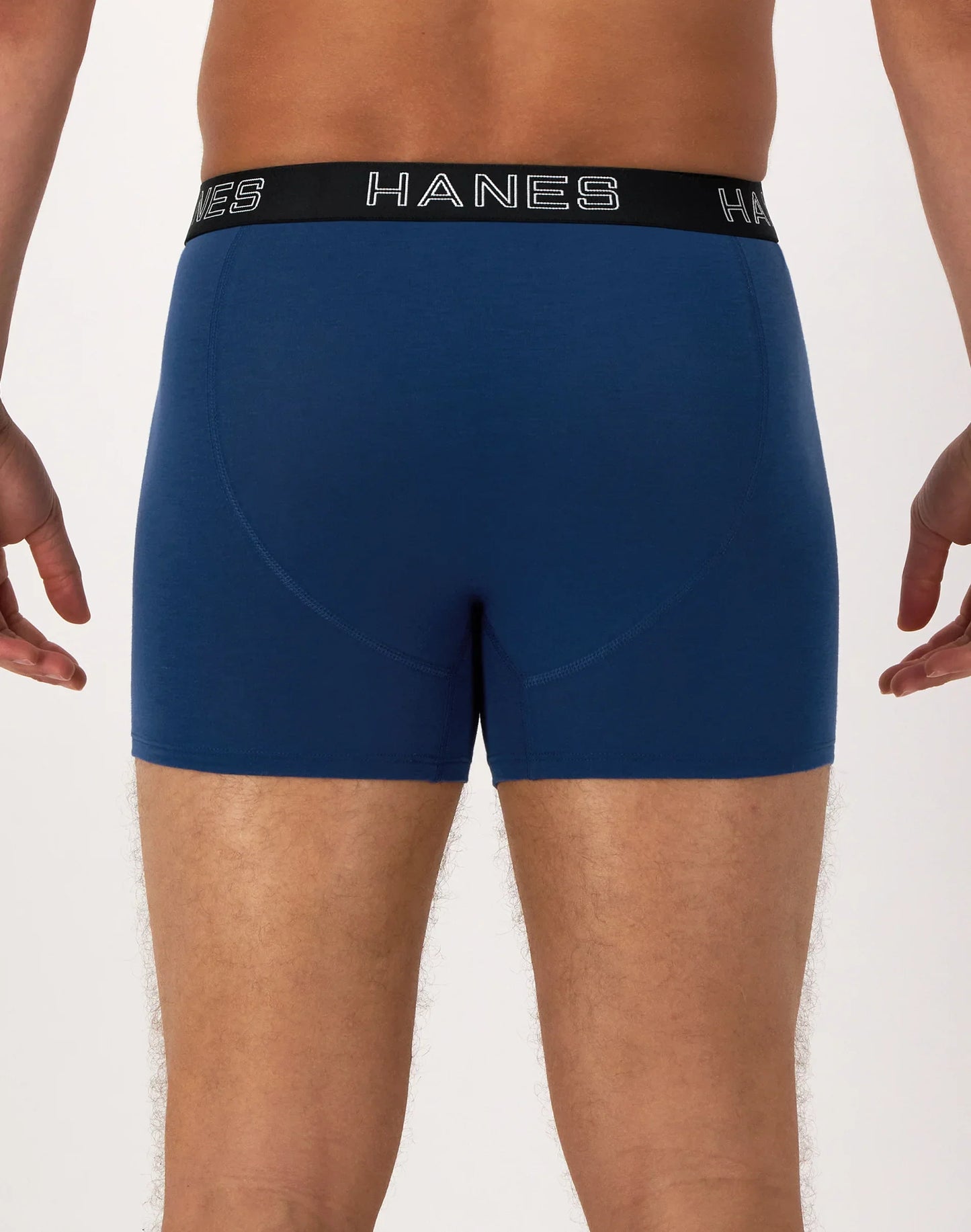 Hanes Ultimate Comfort Flex Fit Total Support Pouch Men's Trunk Underwear, Assorted, 4-Pack