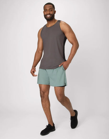 Hanes Moves Men's 2-in-1 Gym Shorts, 5" Inseam