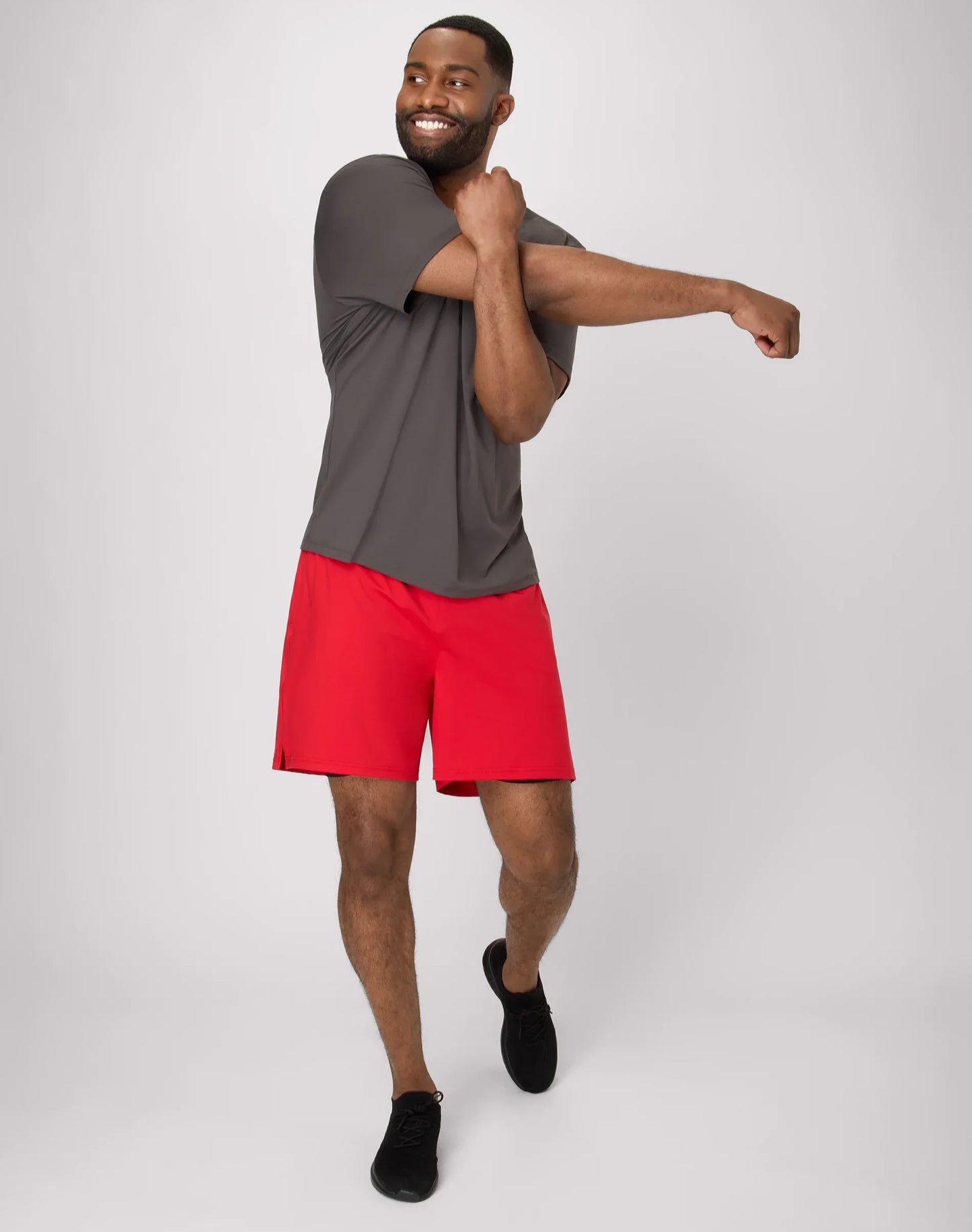 Hanes Moves Men's 2-in-1 Gym Shorts, 7" Inseam
