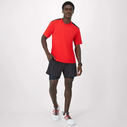Hanes Moves Men's 2-in-1 Gym Shorts, 5" Inseam