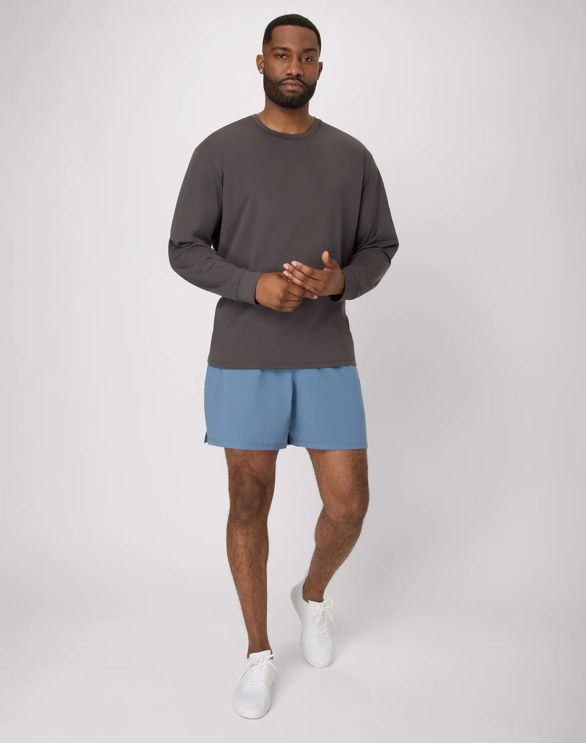Hanes Moves Men's Long Sleeve Performance Tee
