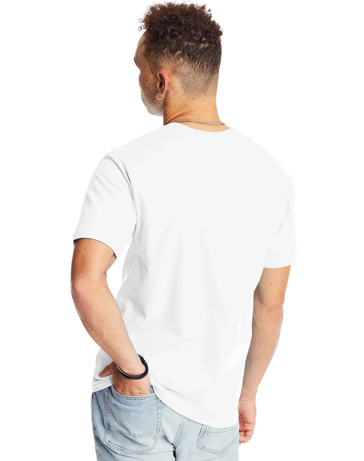Hanes Beefy-T Men's Heavyweight Cotton T-Shirt, Value 2-Pack (Big &amp; Tall Sizes)