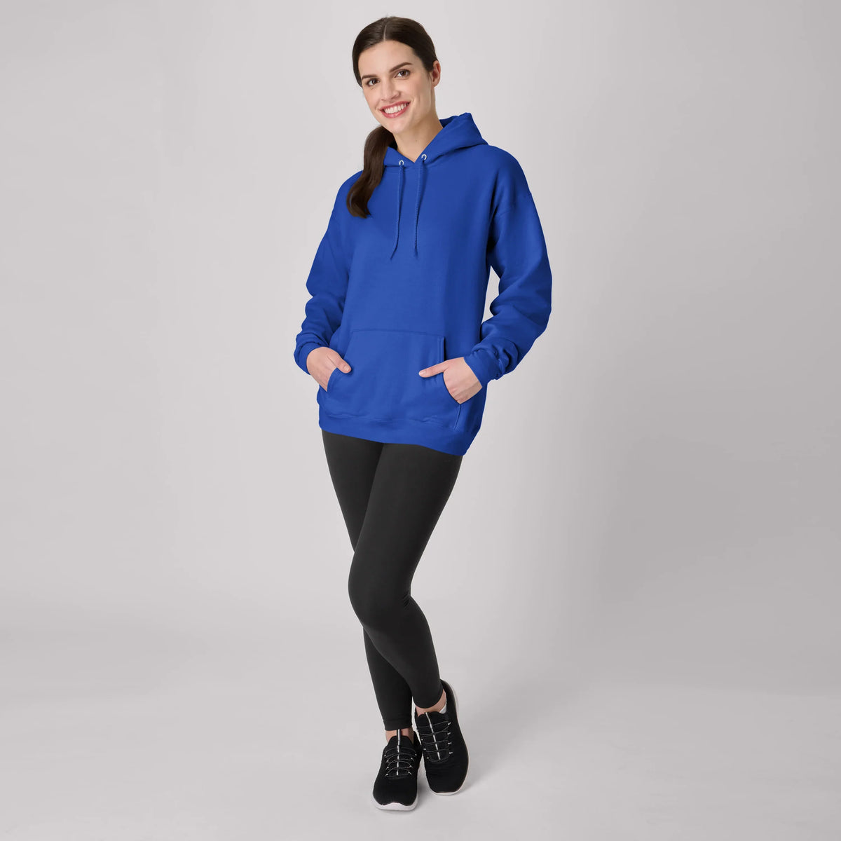 Hanes EcoSmart Unisex Fleece Hoodie (Big &amp; Tall Sizes Available)