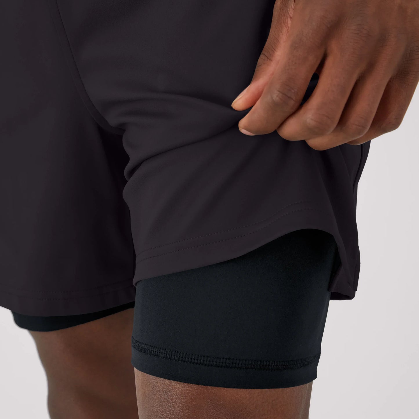 Hanes Moves Men's 2-in-1 Gym Shorts, 5" Inseam