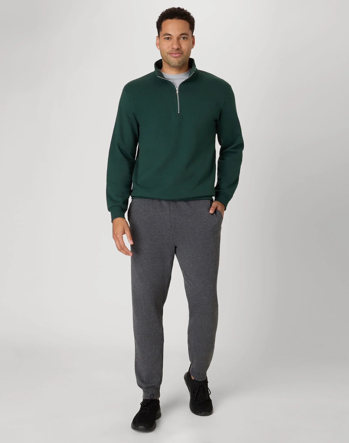 Hanes EcoSmart Men's Fleece Jogger Pants with Pockets, 30.5"