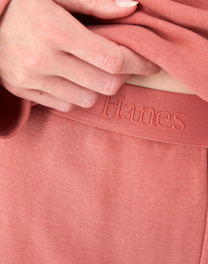 Hanes Originals Women&rsquo;s SuperSoft Comfywear French Terry Joggers, 28"