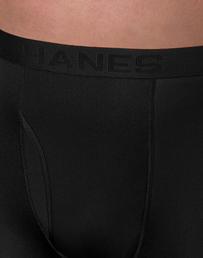 Hanes Men's Underwear Boxer Briefs, 3-Pack, Big Man Ultimate Sport (Big &amp; Tall)
