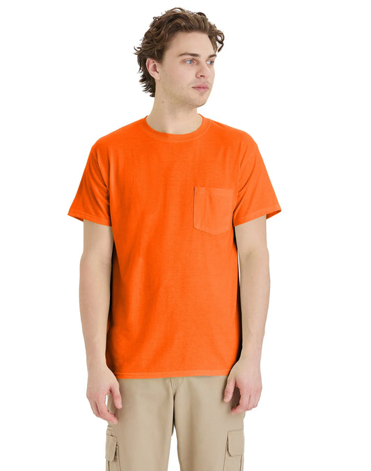 Hanes Workwear X-Temp Men's Pocket T-Shirt, 2-Pack