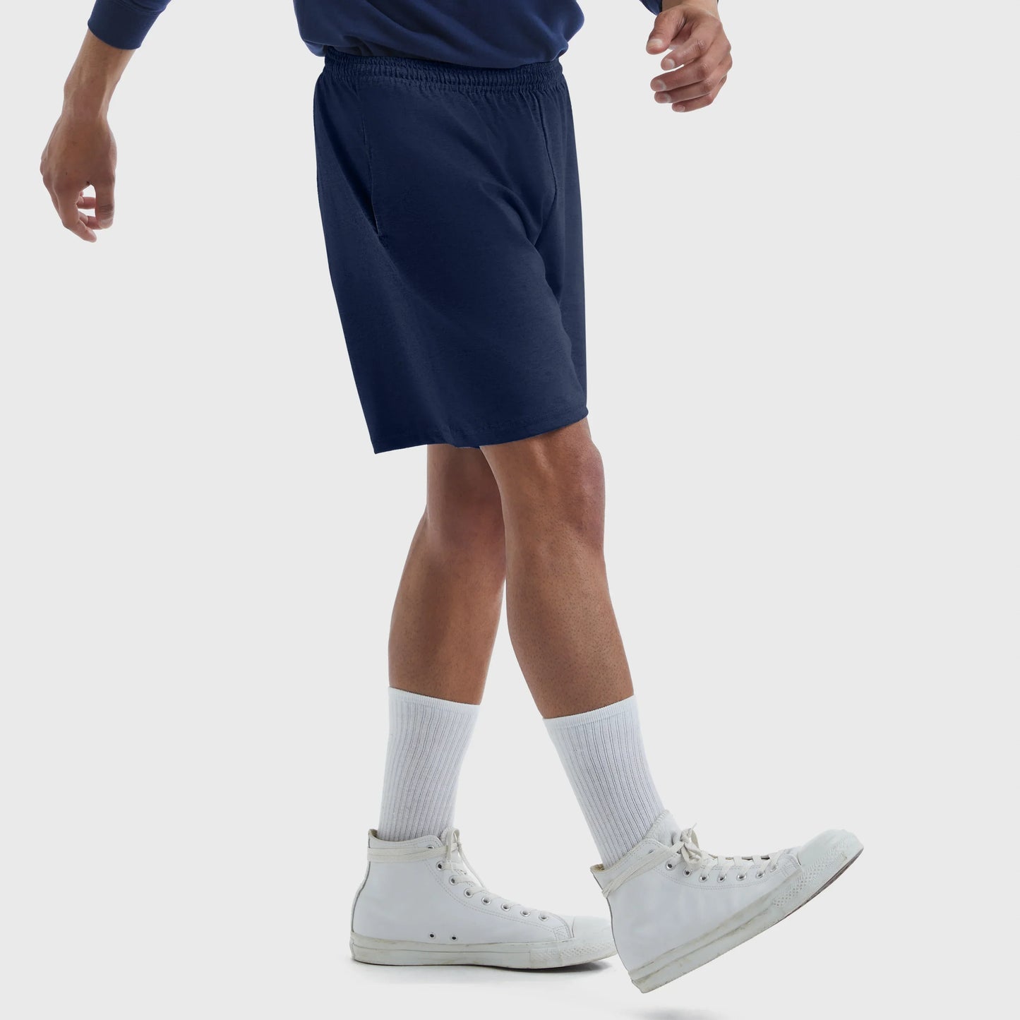 Hanes Essentials Men's Cotton Shorts With Pockets, 7.5"