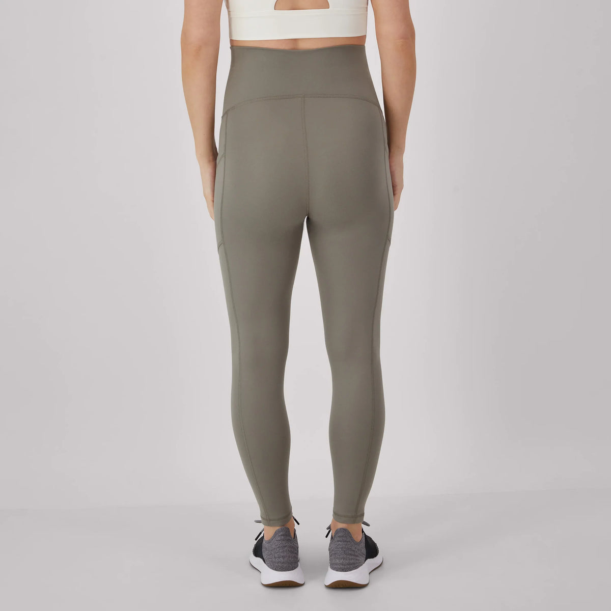 Hanes Maternity Women's Stretch &amp; Recover 7/8 Leggings, 25" Inseam