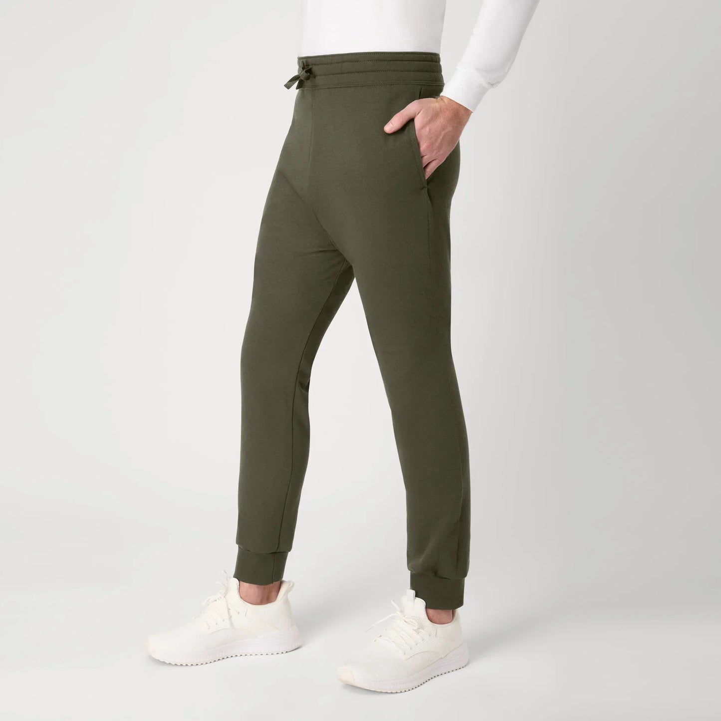 Hanes EcoSmart Men's Fleece Jogger Pants with Pockets, 30.5"