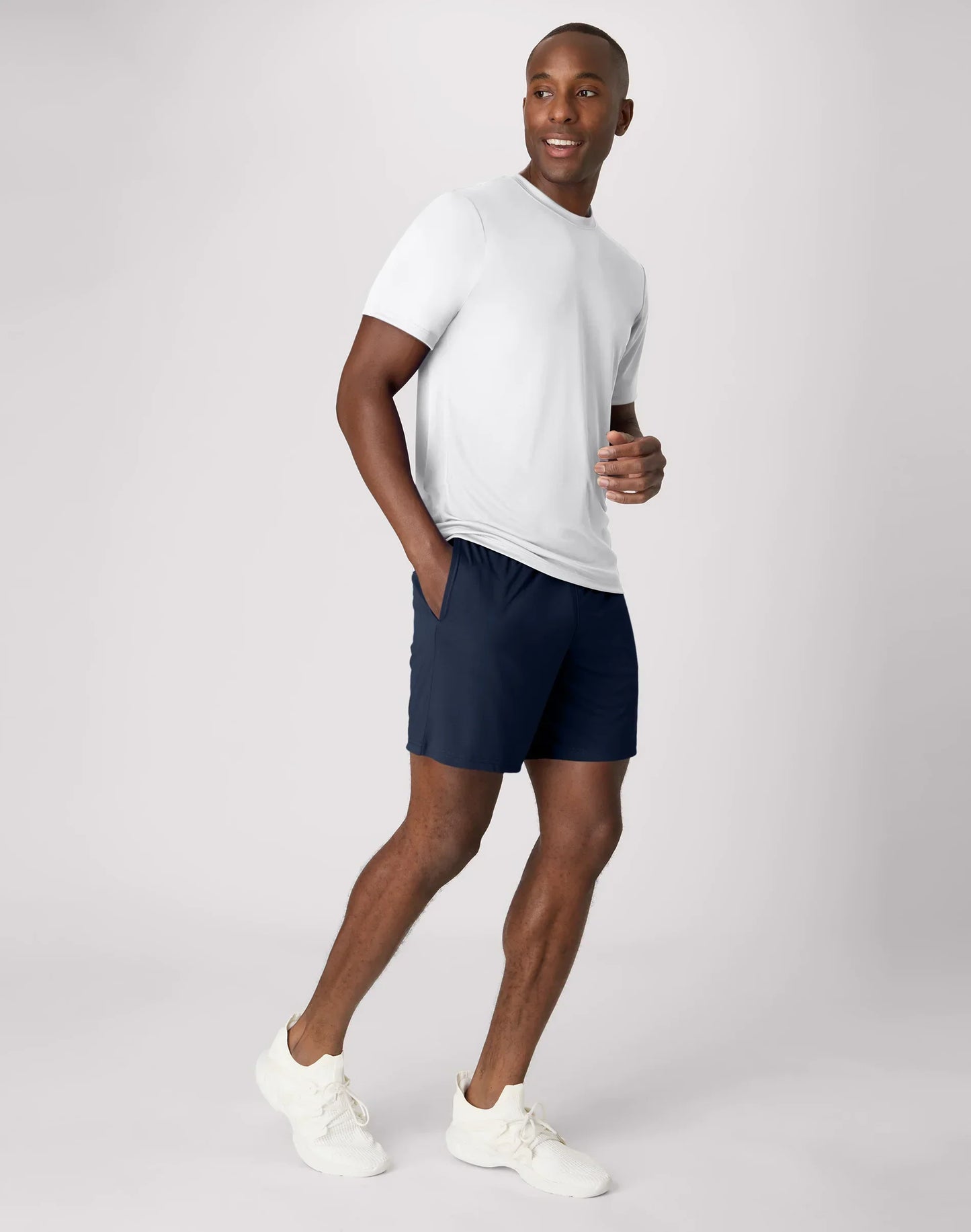 Hanes CoolDRI Men's Shorts, 5-Pack, 7"