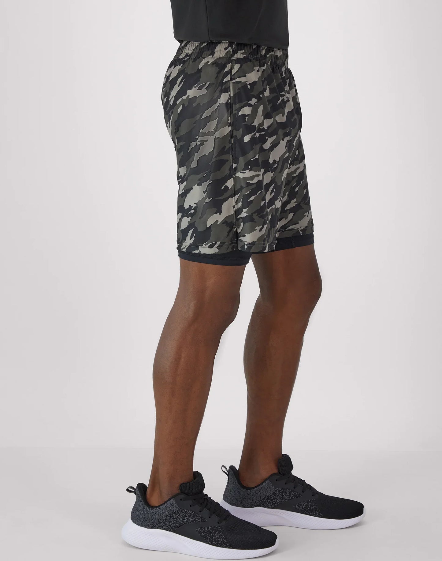 Hanes Moves Men's 2-in-1 Gym Shorts, 5" Inseam