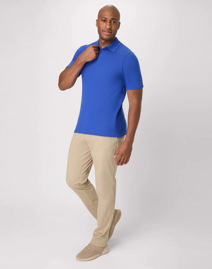 Hanes Men's Pique Polo Shirt (Big &amp; Tall Sizes Available)