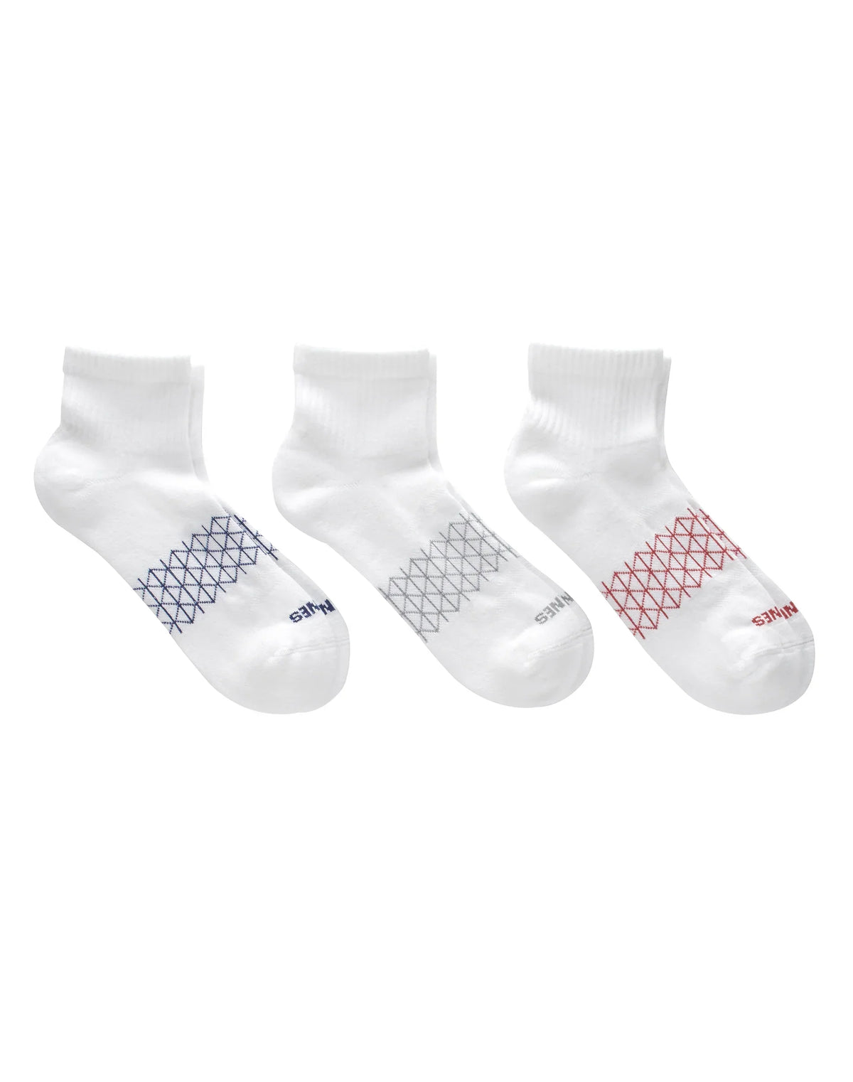 Hanes Absolute Active Men&rsquo;s Cushioned Ankle Socks Pack, 3-Pack, Moisture Wicking