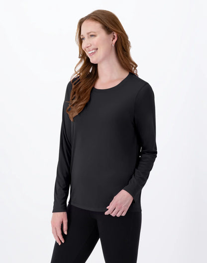 Hanes Sport Cool DRI Women's Performance Long Sleeve T-Shirt, 4-Pack