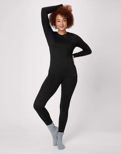 Hanes Women's Long-Sleeve Baselayer Tee, Crewneck