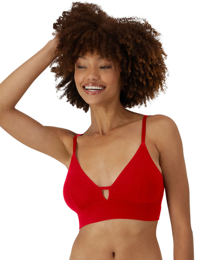 Hanes Originals Women's SuperSoft Longline Triangle Bralette