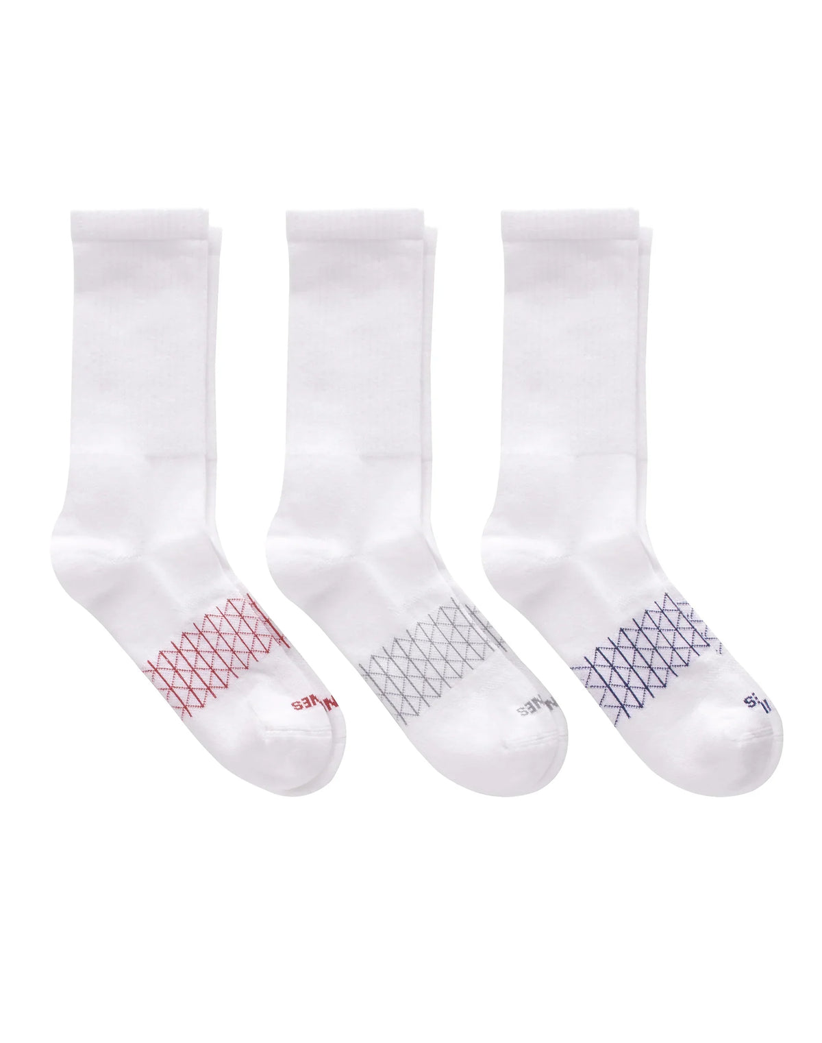 Hanes Absolute Active Men&rsquo;s Cushioned Crew Socks, Shoe Sizes 6-12, 3-Pairs