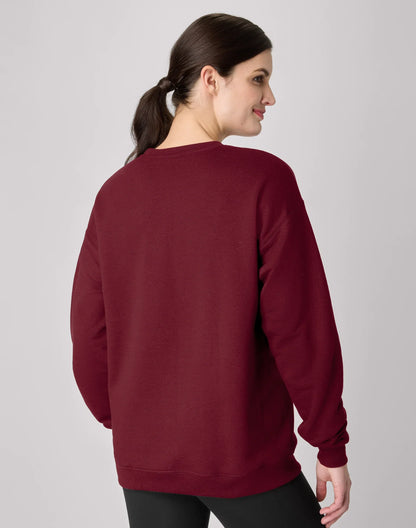 Hanes EcoSmart Unisex Fleece Sweatshirt (Big &amp; Tall Sizes Available)