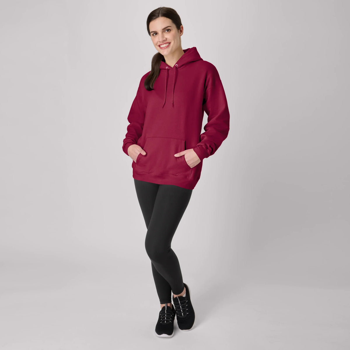 Hanes EcoSmart Unisex Fleece Hoodie (Big &amp; Tall Sizes Available)