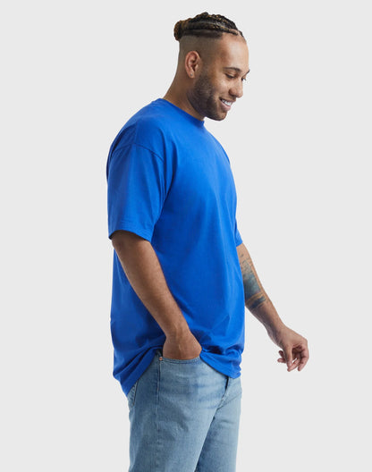 Hanes Beefy-T Men's Heavyweight Cotton T-Shirt (Big &amp; Tall Sizes)