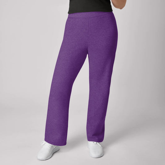Hanes EcoSmart Women's Fleece Sweatpants with Open Bottom Legs, 30.5"