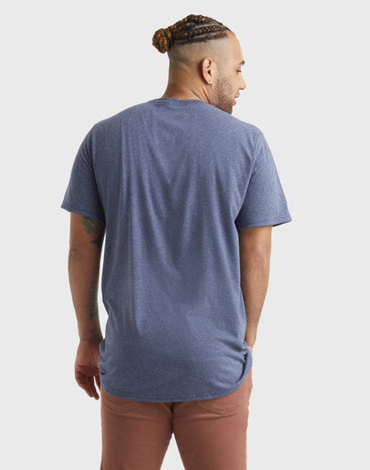 Hanes Originals Men's Tri-Blend T-Shirt (Big &amp; Tall Sizes)