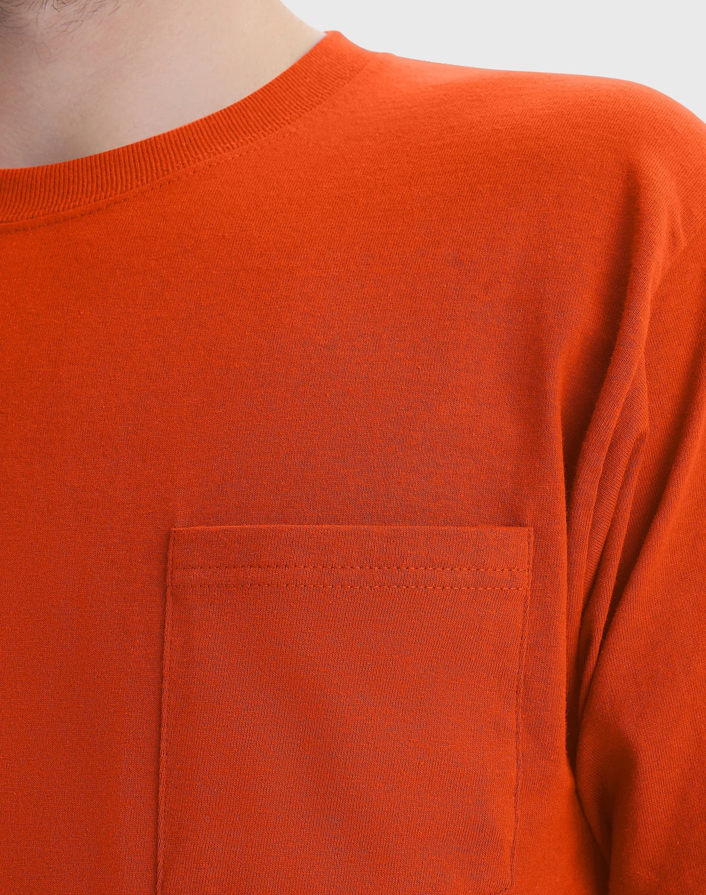 Hanes Authentic Men's Long Sleeve Pocket T-Shirt