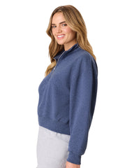 Hanes EcoSmart Women’s Fleece Quarter-Zip Pullover