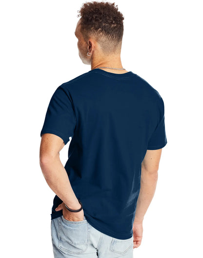 Hanes Beefy-T Men's Heavyweight Cotton T-Shirt, Value 2-Pack (Big &amp; Tall Sizes)