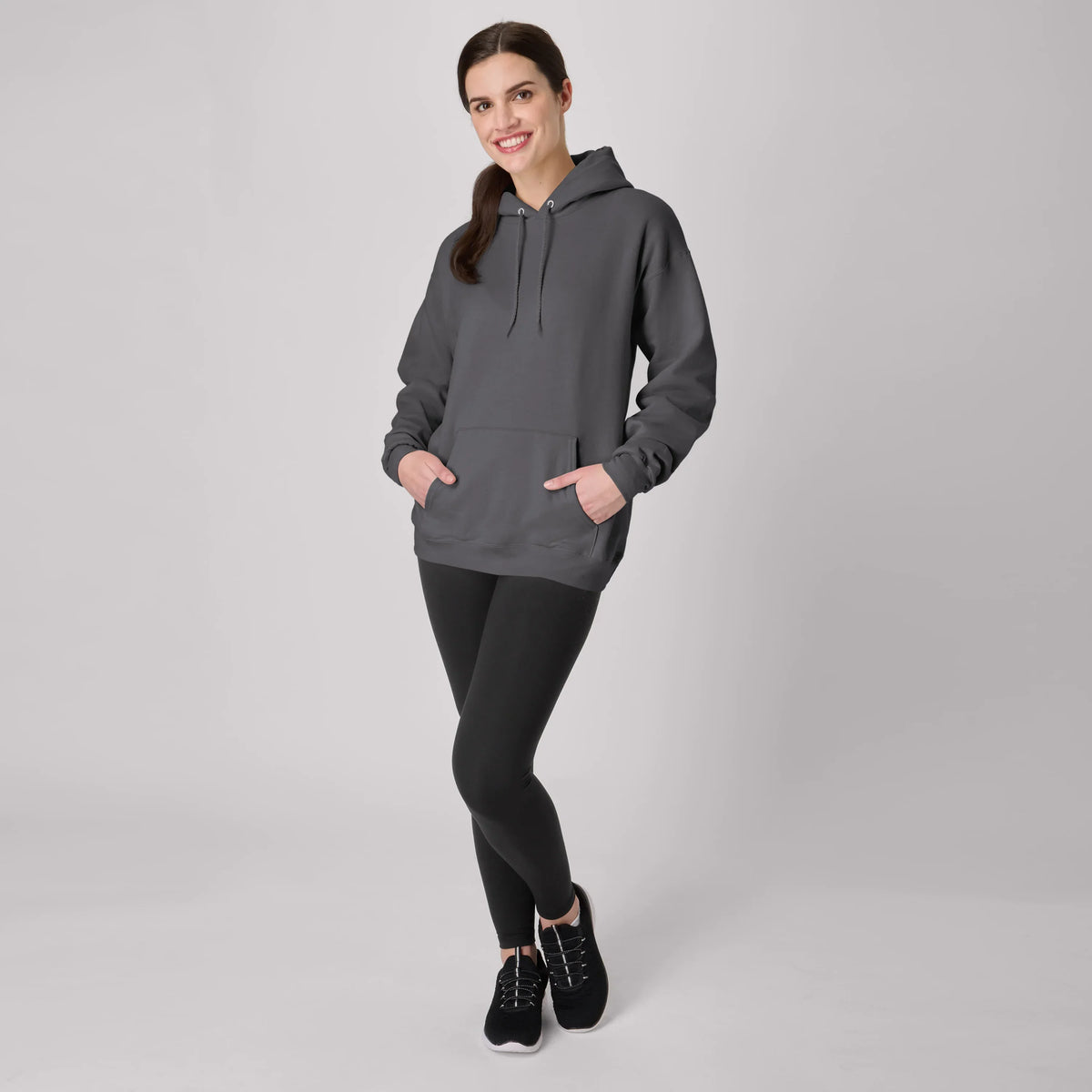 Hanes EcoSmart Unisex Fleece Hoodie (Big &amp; Tall Sizes Available)