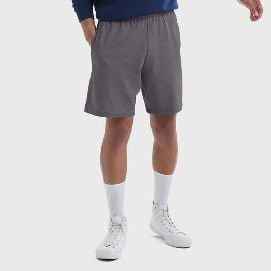 Hanes Essentials Men's Cotton Shorts With Pockets, 7.5"
