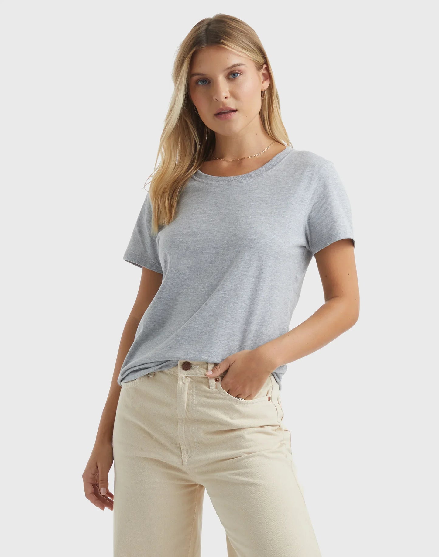Hanes Perfect-T Women's Cotton Crewneck T-Shirt