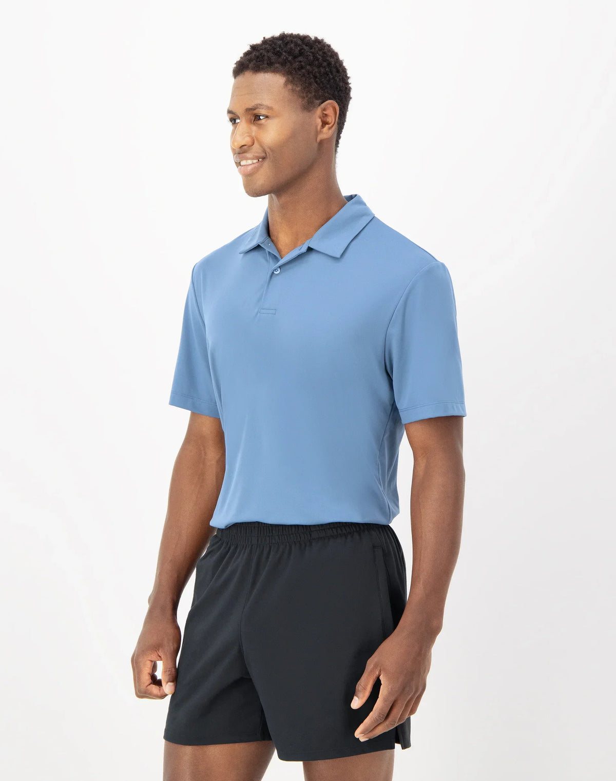 Hanes Moves Men's Short Sleeve Performance Polo