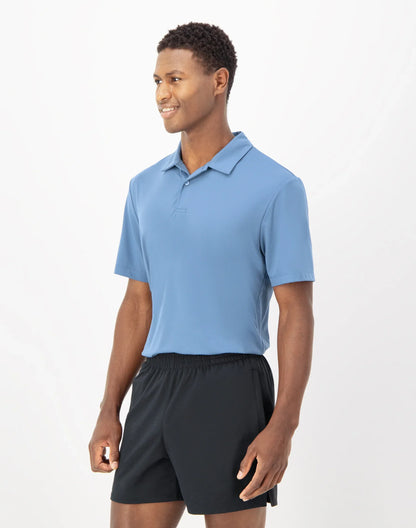 Hanes Moves Men's Short Sleeve Performance Polo