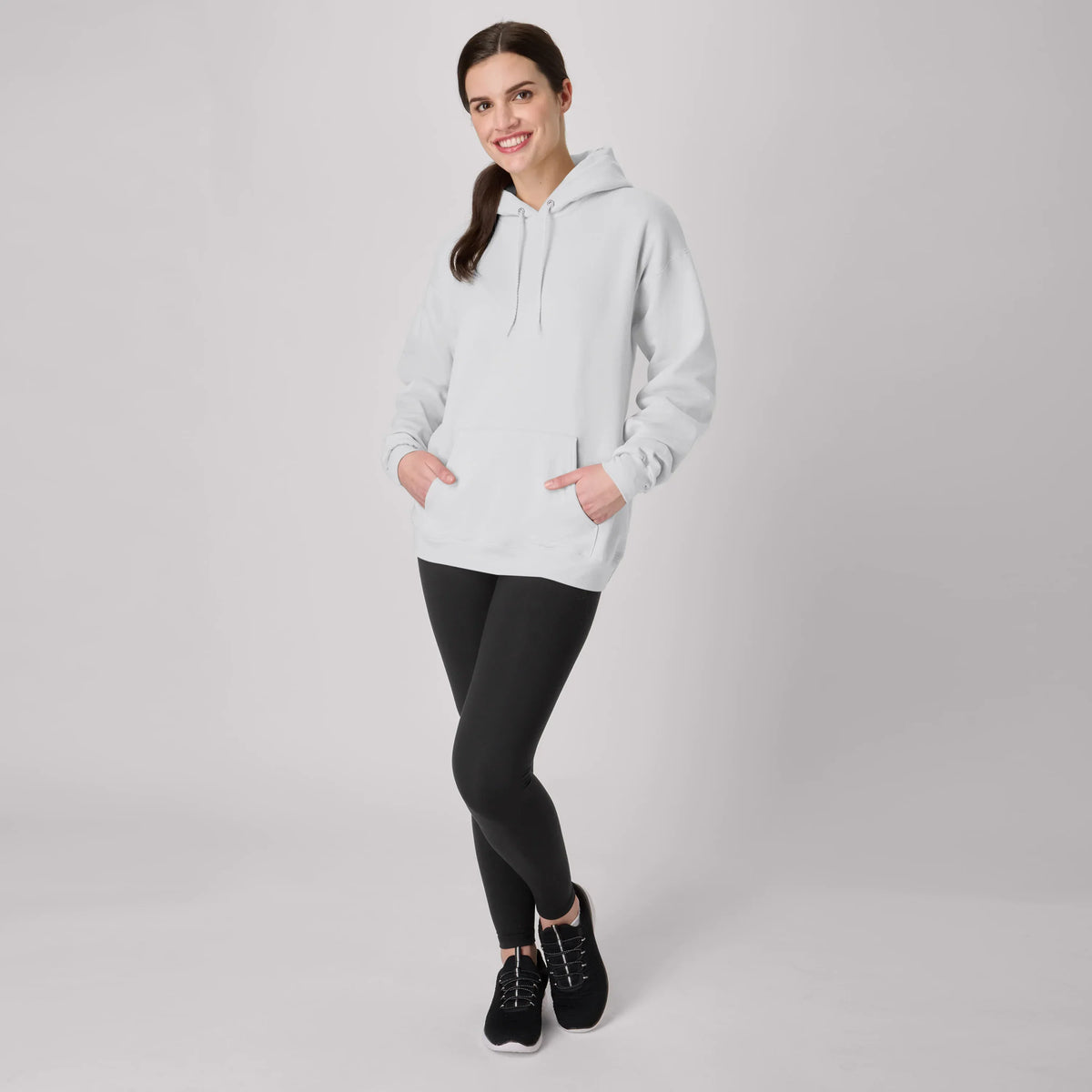 Hanes EcoSmart Unisex Fleece Hoodie (Big &amp; Tall Sizes Available)